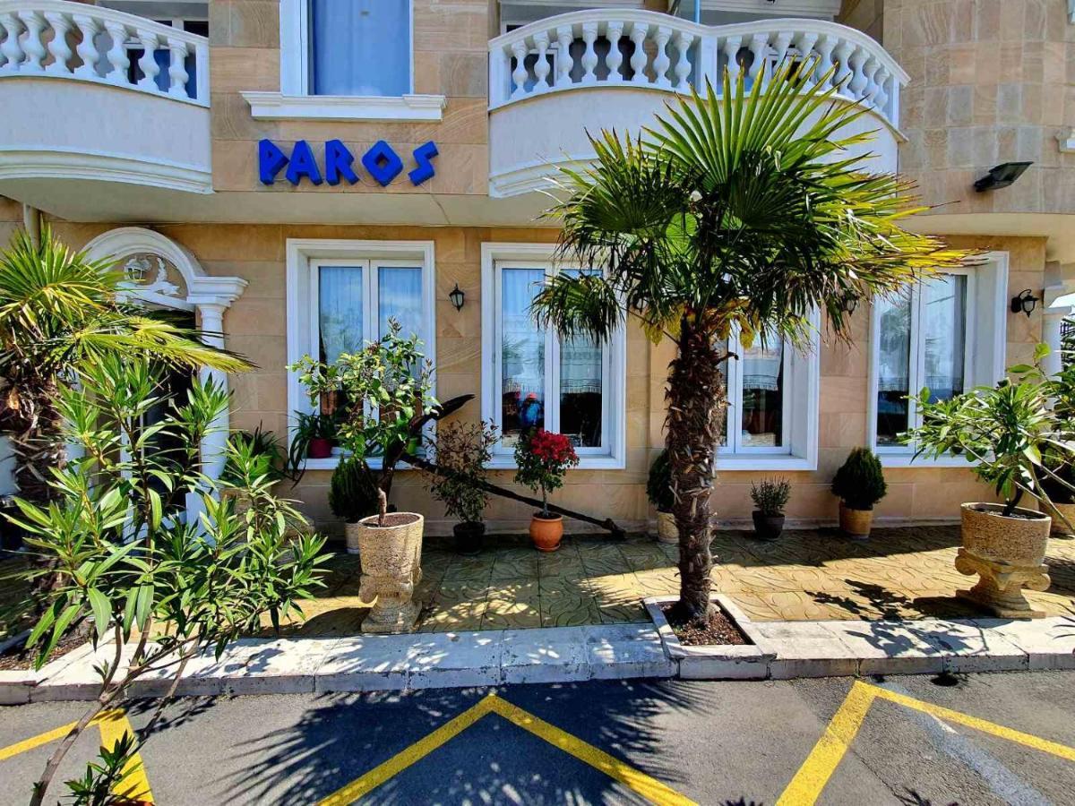 Family Hotel Paros Pomorie Exteriör bild